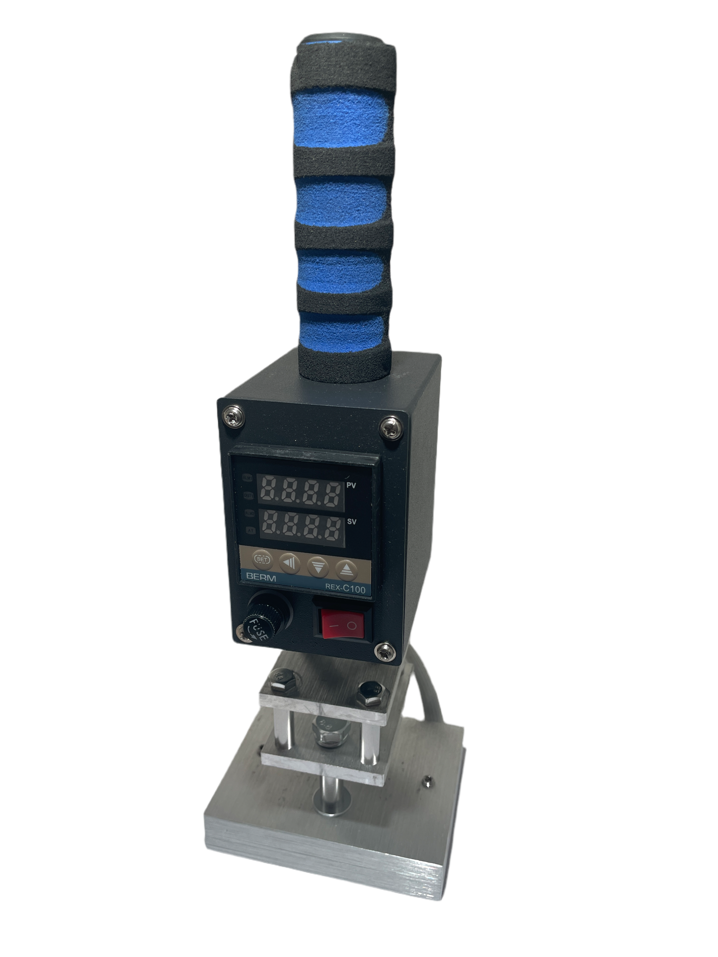Temperature Controlled Branding Iron Handles for Plastics