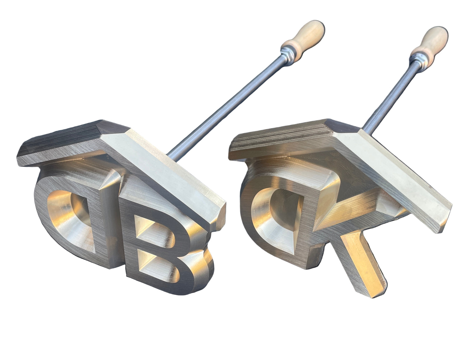 Livestock Freeze Branding Irons