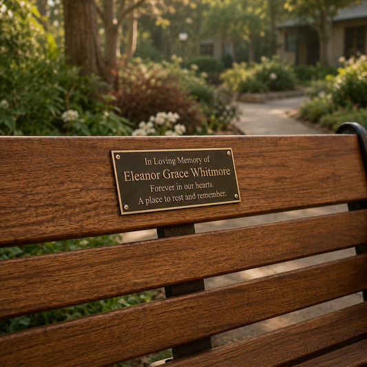 Custom Bench Plaques