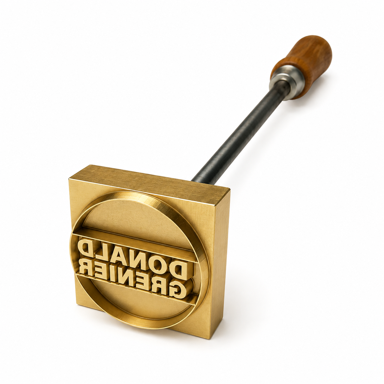 Small Custom Wood Branding Iron