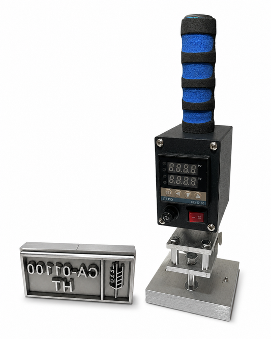 ISPM 15 Pallet Stamp / Branding Iron for Heat-Treated Wood Packaging