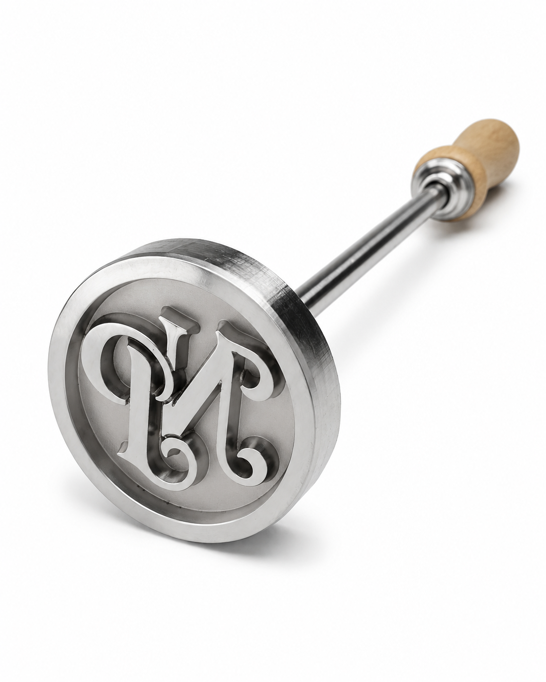 Professional Series Flame Heated Stainless Steel Food Safe Branding Iron